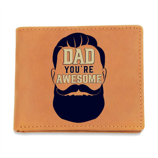 Leather Journal - Dad you are awesome