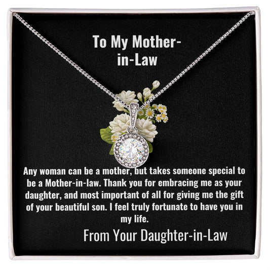 Mother-in-Law: Any woman can be a mother, but it takes someone special to be a Mother in Law