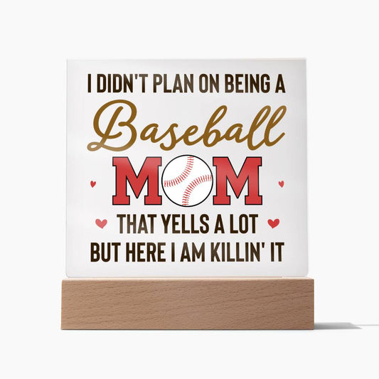 Baseball Mom - I did not plan on being a Baseball Mom