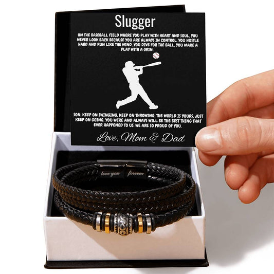 Slugger - On the baseball field where you play with heart and soul